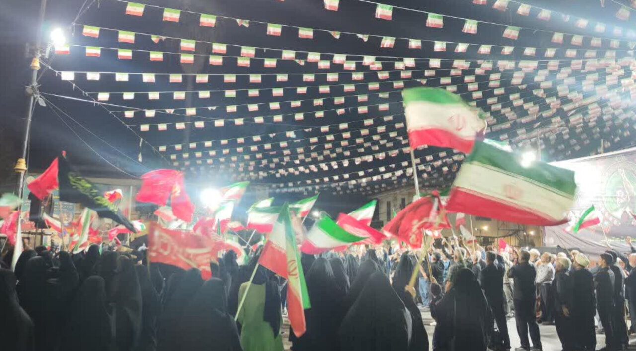 خروش رودسری ها در شب صد و چهلم خونخواهی رهبر شهید