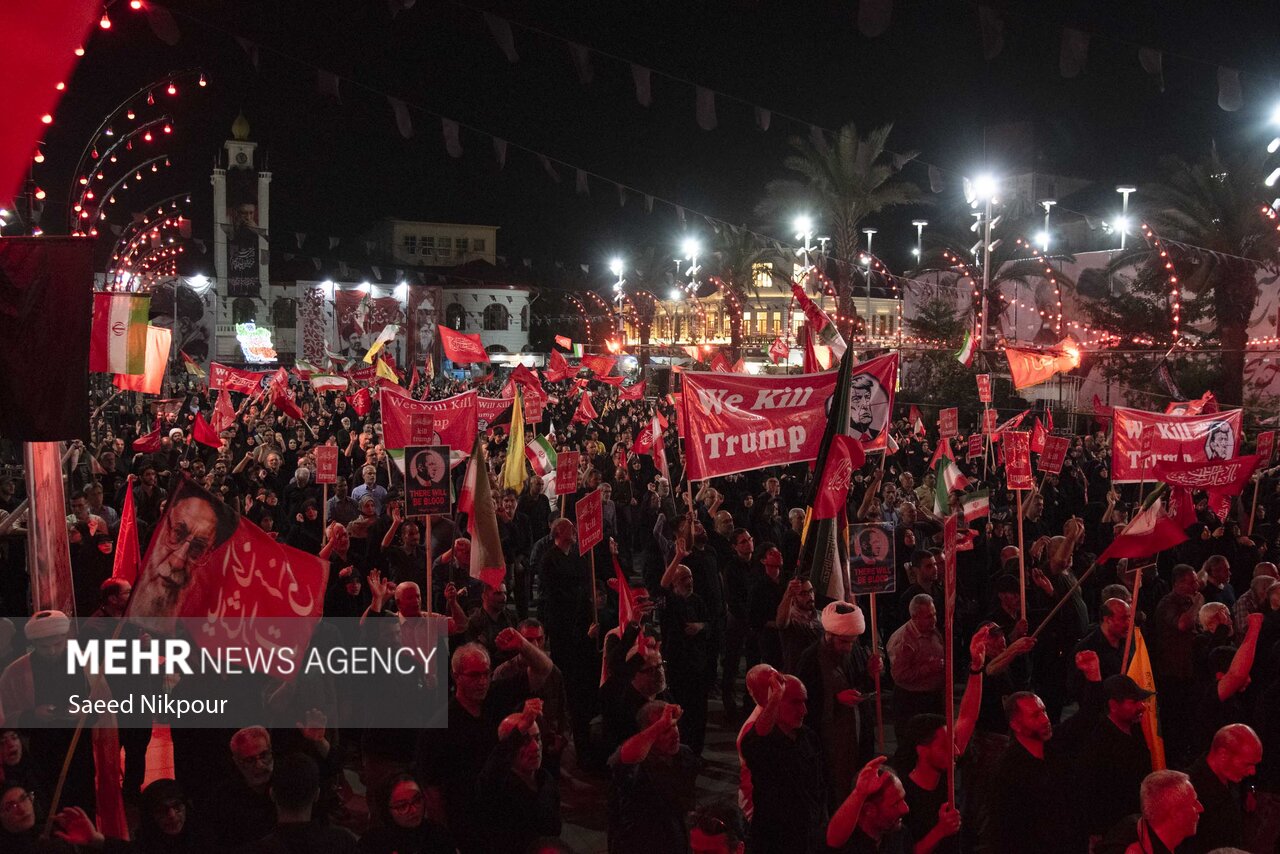 140 شب استقامت مردم رشت؛ فریاد «تفرقه ممنوع که یک ملتیم» طنین‌انداز شد