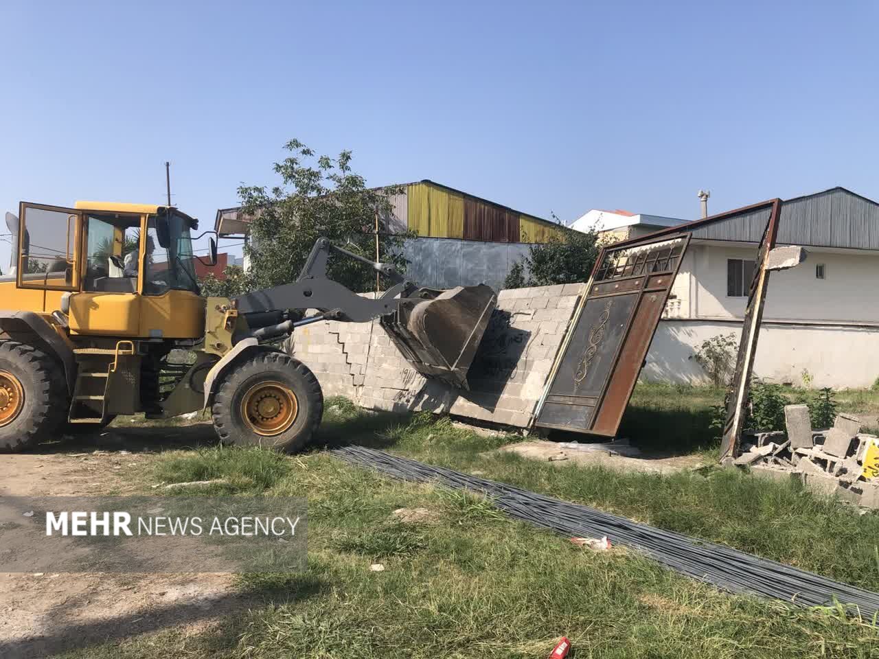 سرهنگ تقی زاده: 6900 متر مربع از اراضی رشت آزادسازی شد
