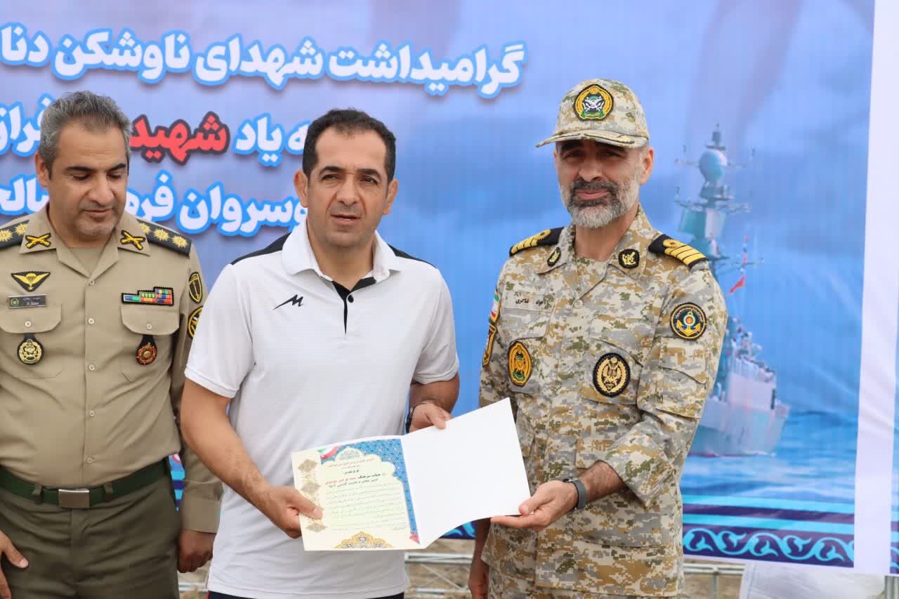 برگزاری مسابقات کشتی ساحلی انتخابی ارتش در حسن‌رود