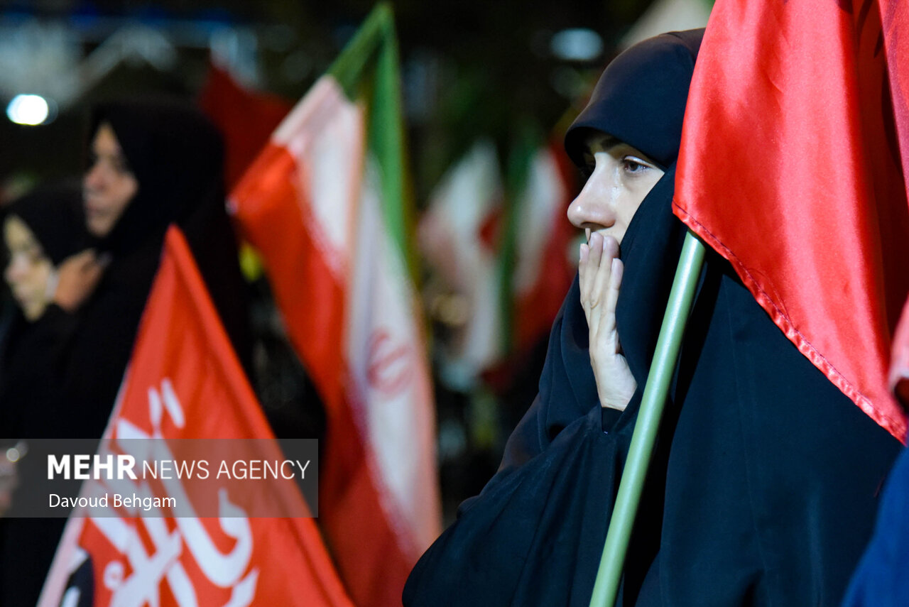 شب بیداری کردکوی با نوای مقاومت