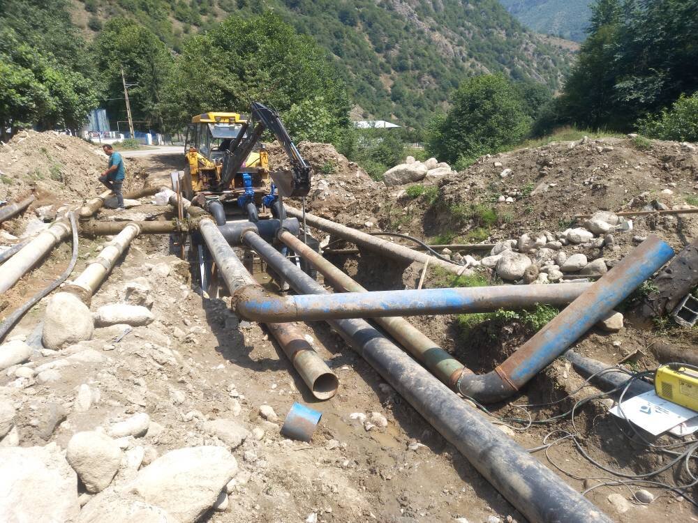 آب شرب 19 روستای کلاردشت پایدار می‌شود