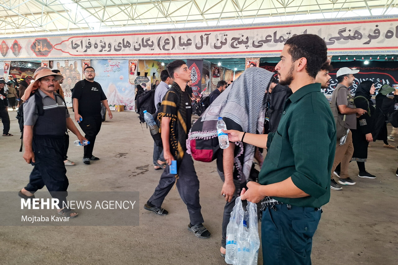 فعالیت موکب اهل سنت استان گلستان در مرز مهران