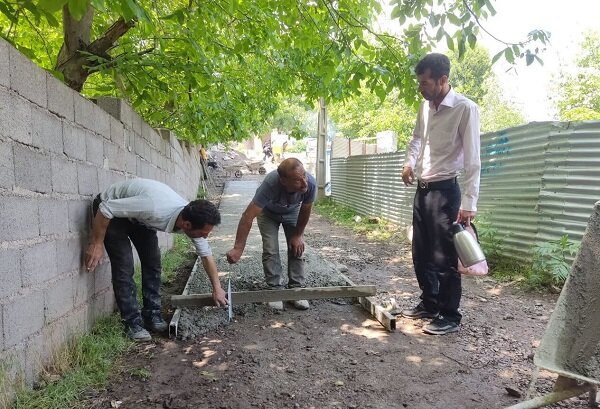 معبر اصلی روستای برآرود رودبار با اعتبار 17 میلیارد ریال بهسازی می شود