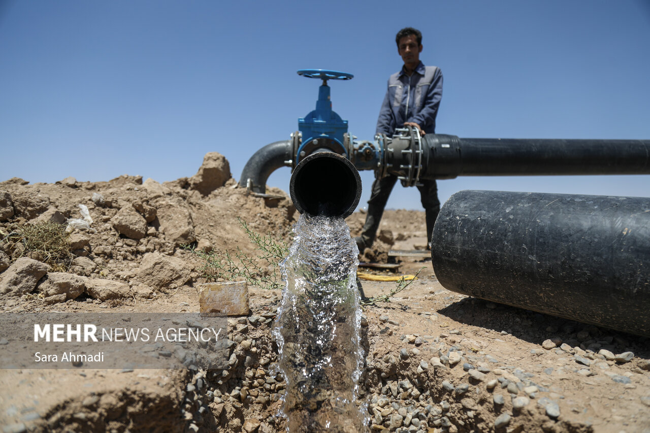 آبرسانی به روستاهای شمال گنبدکاووس شتاب می‌گیرد