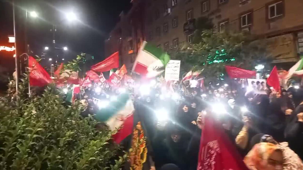 حماسه مردم بابل در خونخواهی رهبر شهید