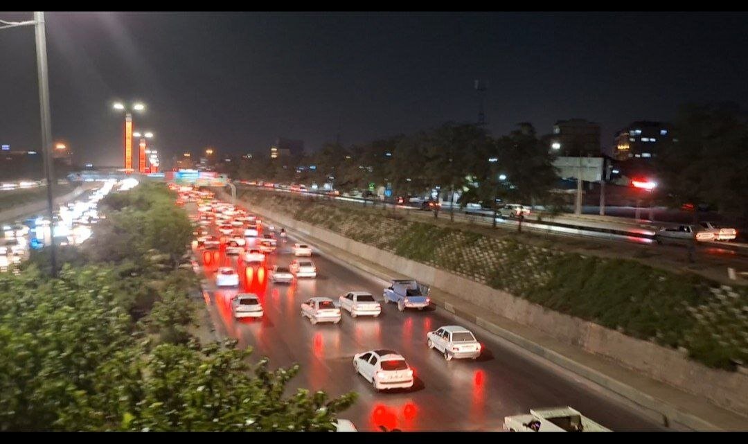 تصاویری از ترافیک سنگین در ورودی گیلان