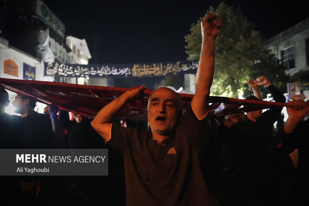 صد و شصت و هشتمین راهپیمایی شبانه ماسالی ها با رهبر انقلاب