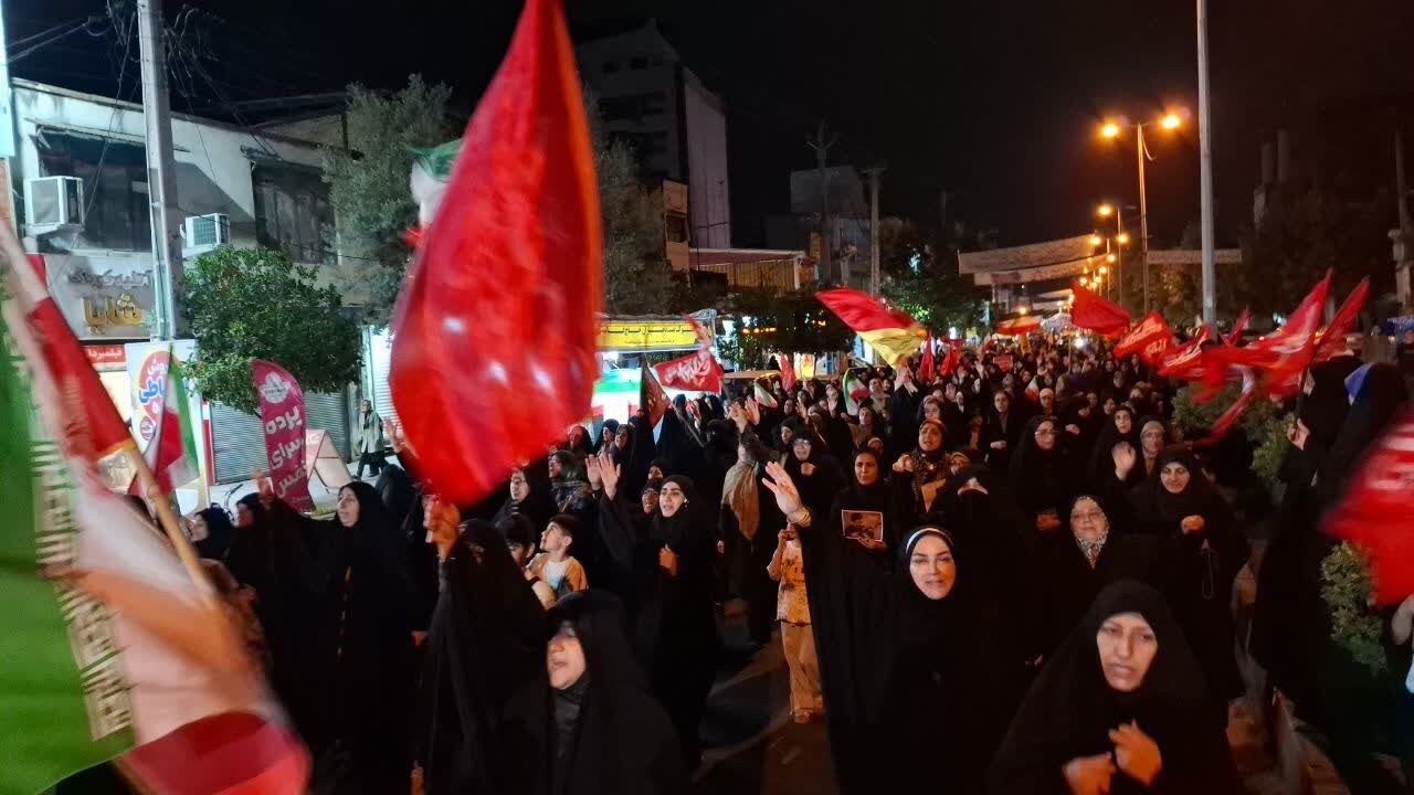 169 شب ایستادگی و مقاومت در نکا