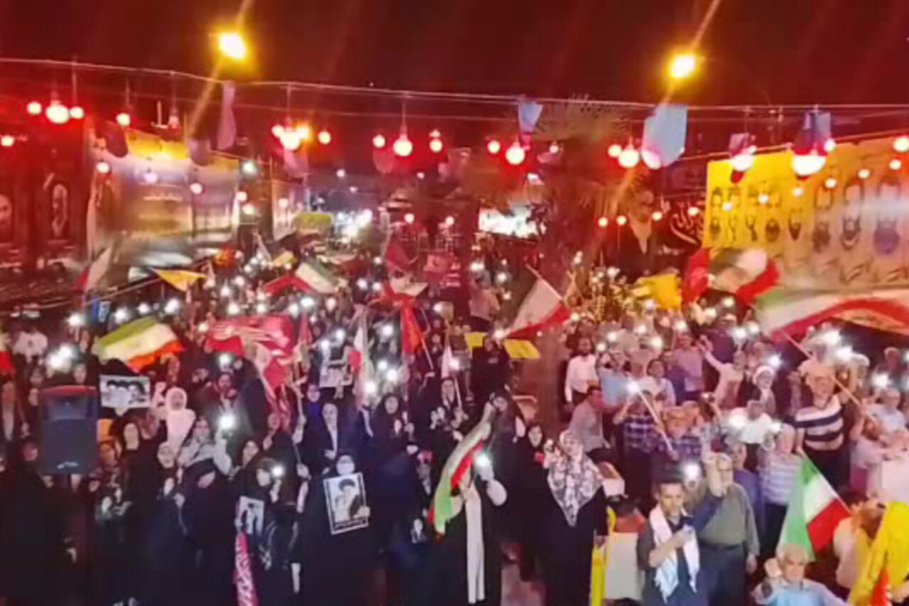 اجتماع پرشور مردمی در مازندران