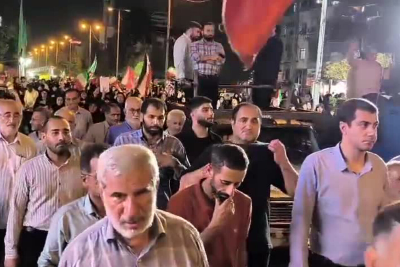 تکرار حماسه آفرینی مردم انقلابی نکا