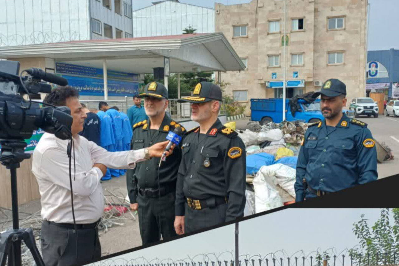 کشف 15 تن اموال مسروقه و انهدام باند سارقان و مالخران در جویبار