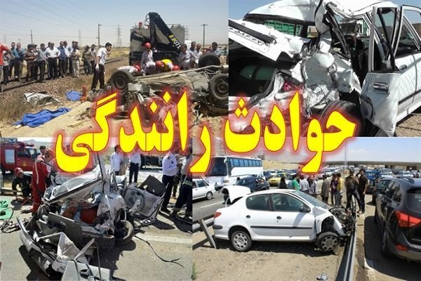 7 مصدوم در برخورد پراید و تیبا در محور گرگان ـ علی‌آبادکتول
