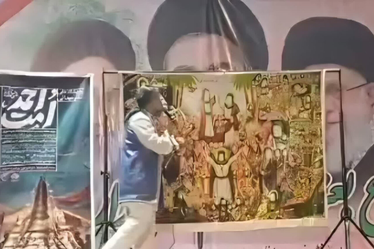 پرده خوانی امت احمد در چمستان