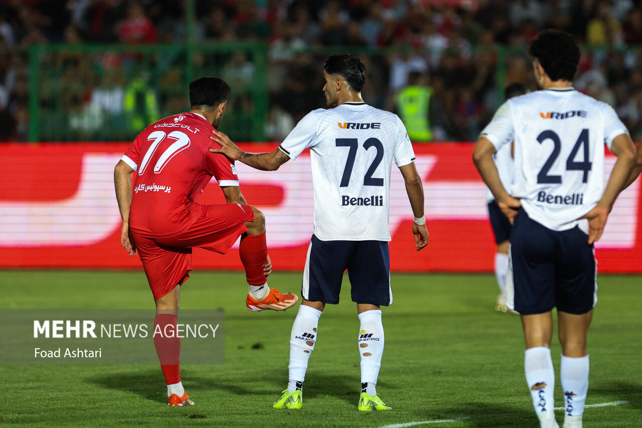 پیروزی یک نیمه ای پرسپولیس مقابل ملوان