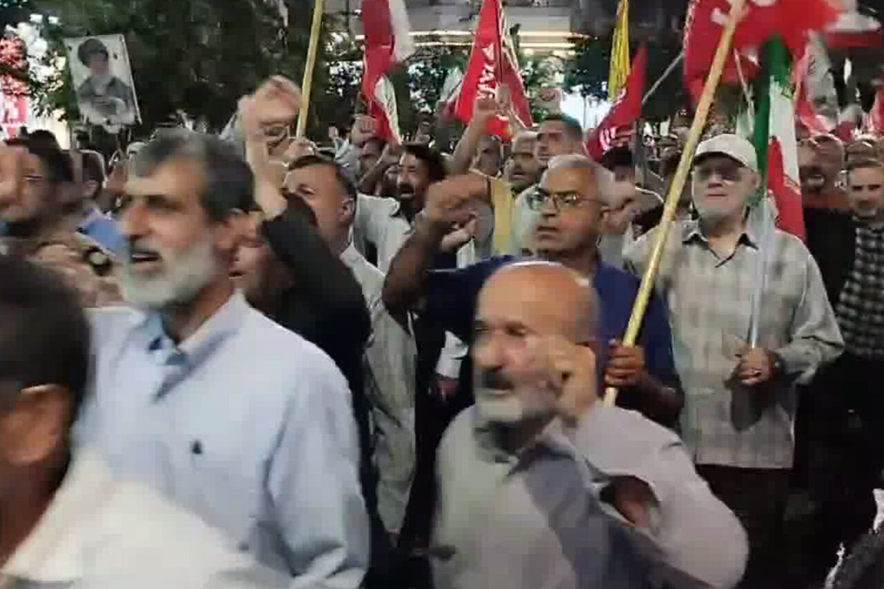 فریاد خون‌خواهی رهبر شهید در بابل