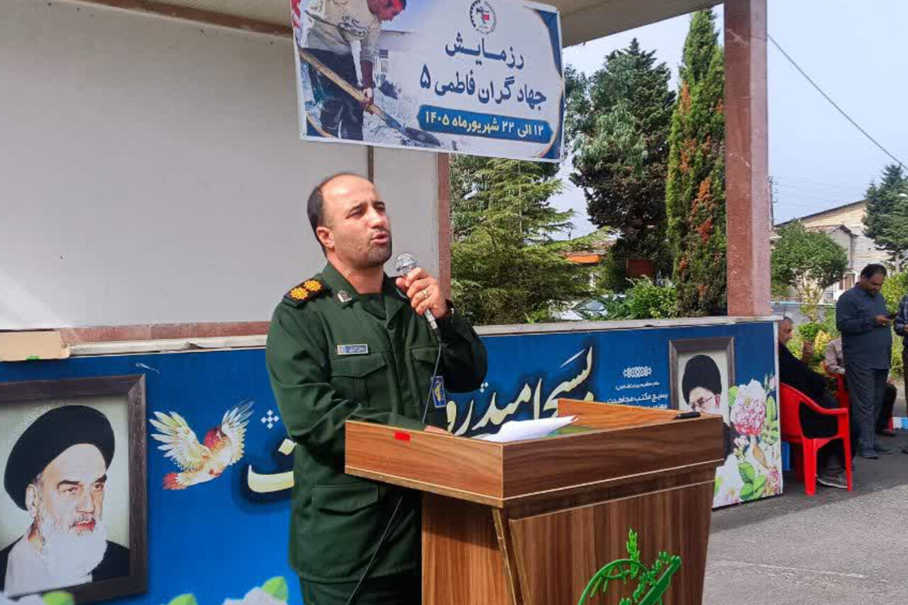 خدمت‌رسانی 168 گروه جهادگران فاطمی در تنکابن