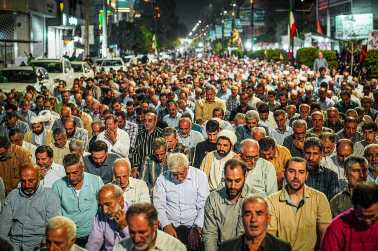 قرار همدلی و مقاومت در خیابان‌های مازندران
