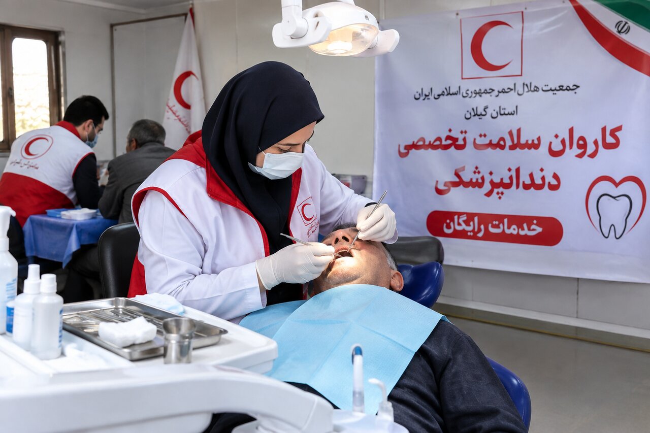 ارائه بیش از 2 هزار خدمت رایگان دندانپزشکی در کومله