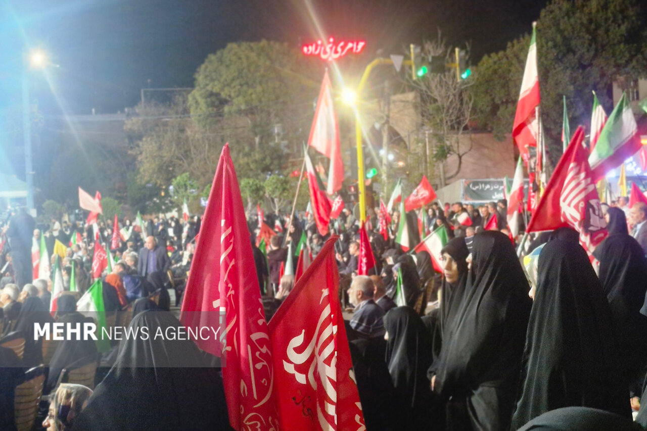 رزمایش 6000 نفره جانفدایان در آمل
