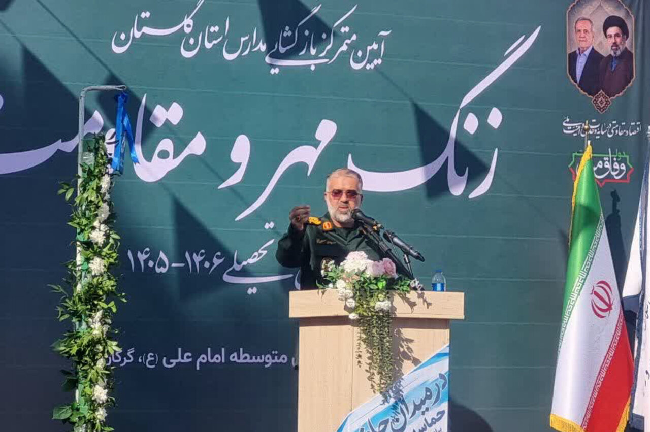 فرمانده سپاه نینوا گلستان: سنگر علم، میدان جدید اقتدار ایران است