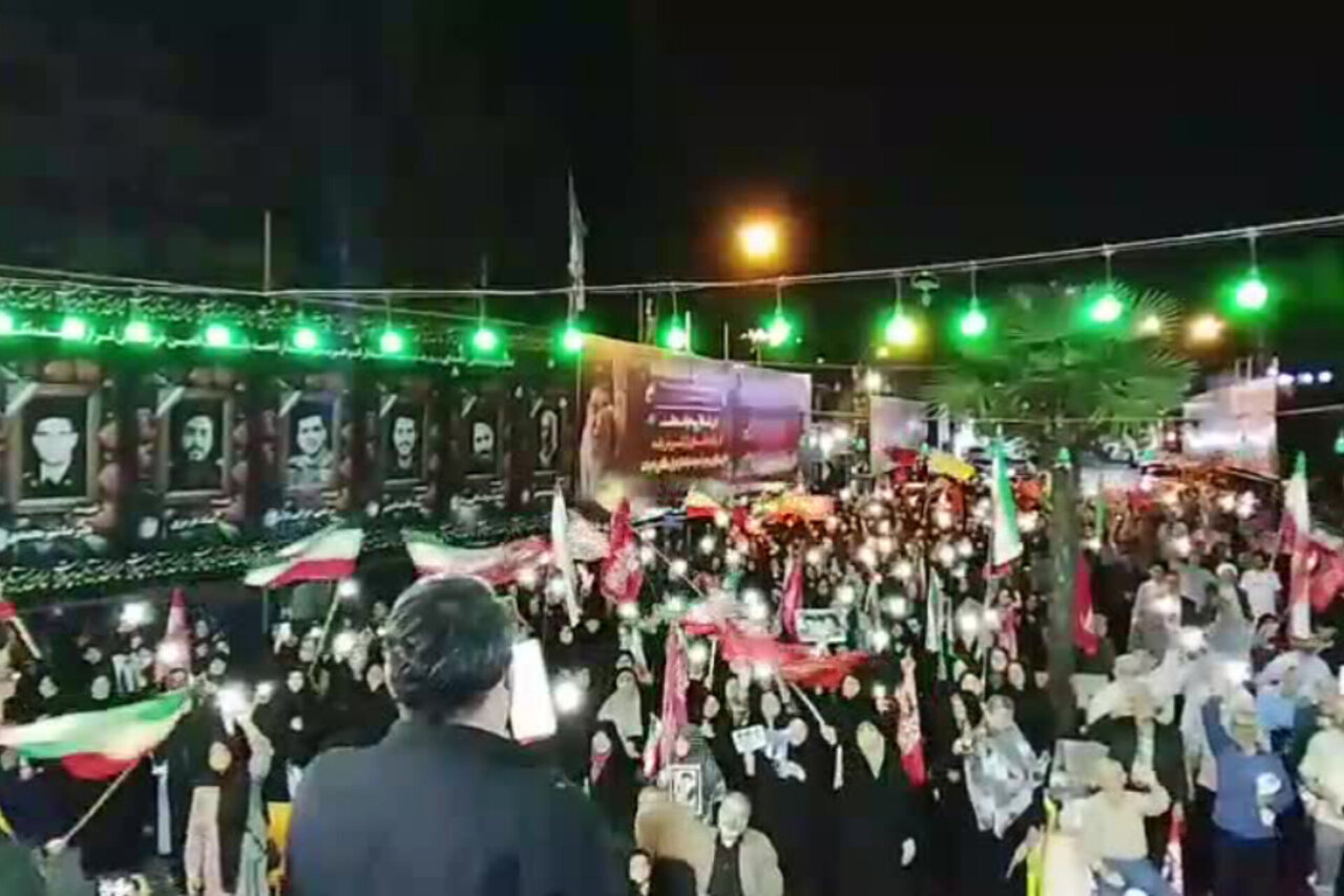 خروش مردم نوشهر در شب 213