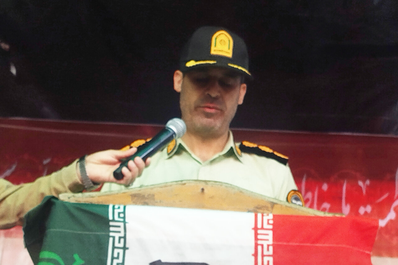 فرمانده انتظامی آستانه‌اشرفیه: امنیت محصول همکاری مردم و پلیس است