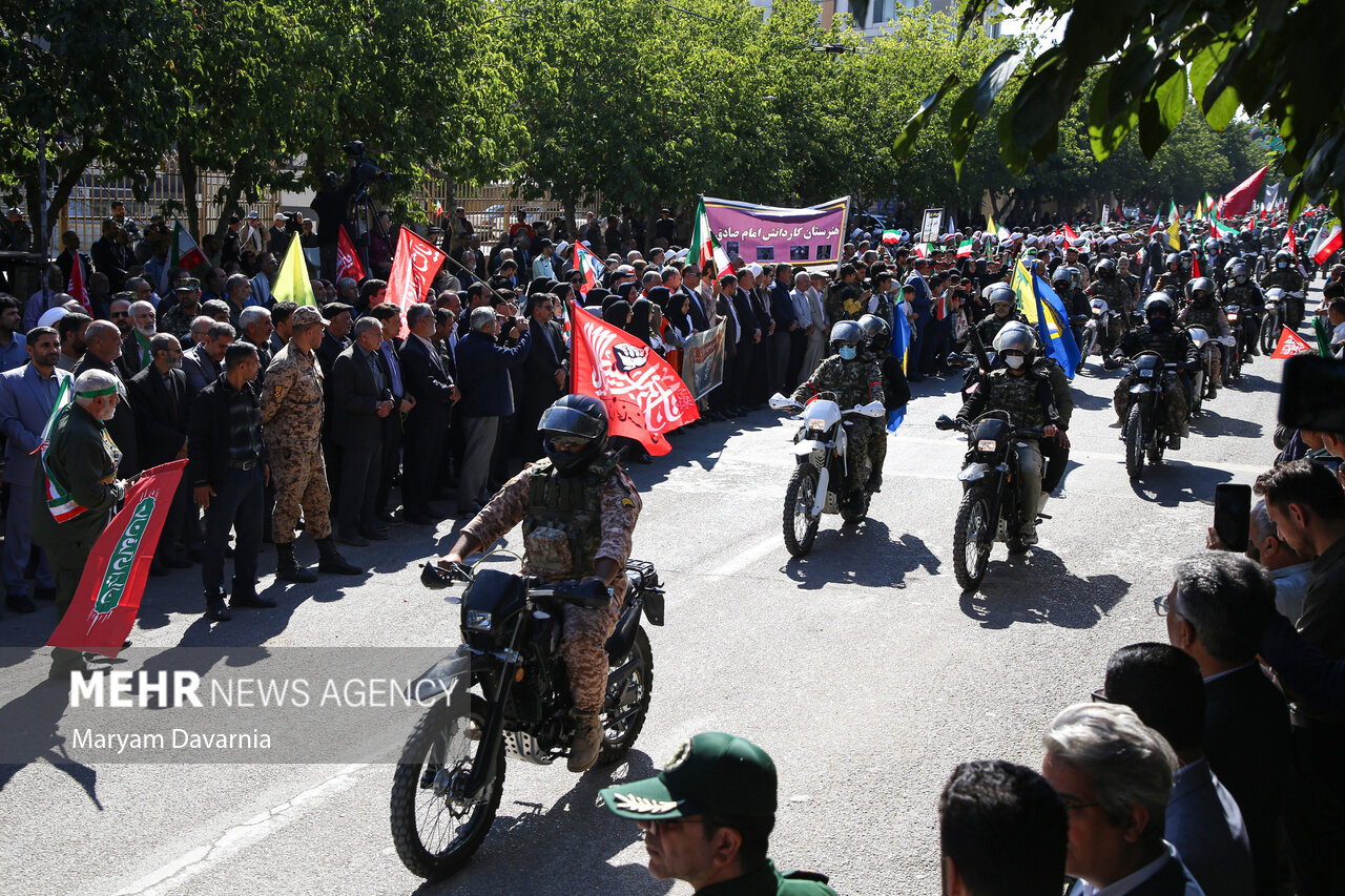 گرگان میزبان نمایش اقتدار گردان‌های «جان‌فدای ایران» می‌شود