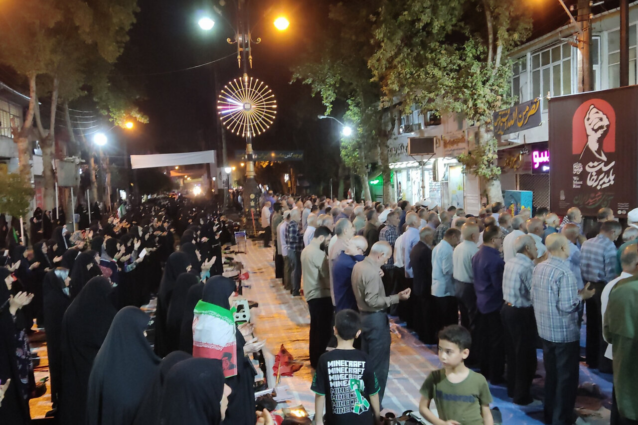220 شب خونخواهی در لنگرود؛ میدان داری زیر باران ادامه دارد