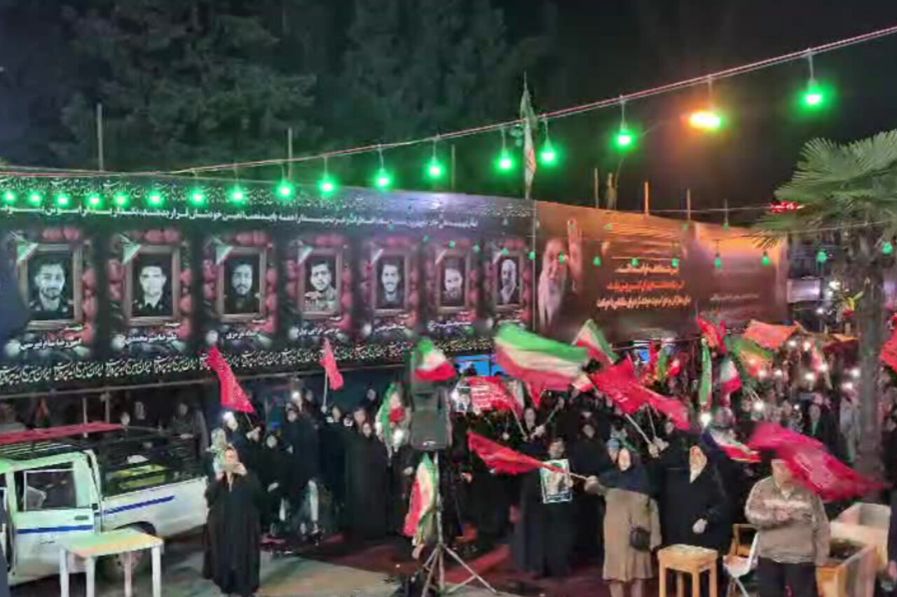 اجتماع خونخواهی رهبر شهید شب 223 در مازندران