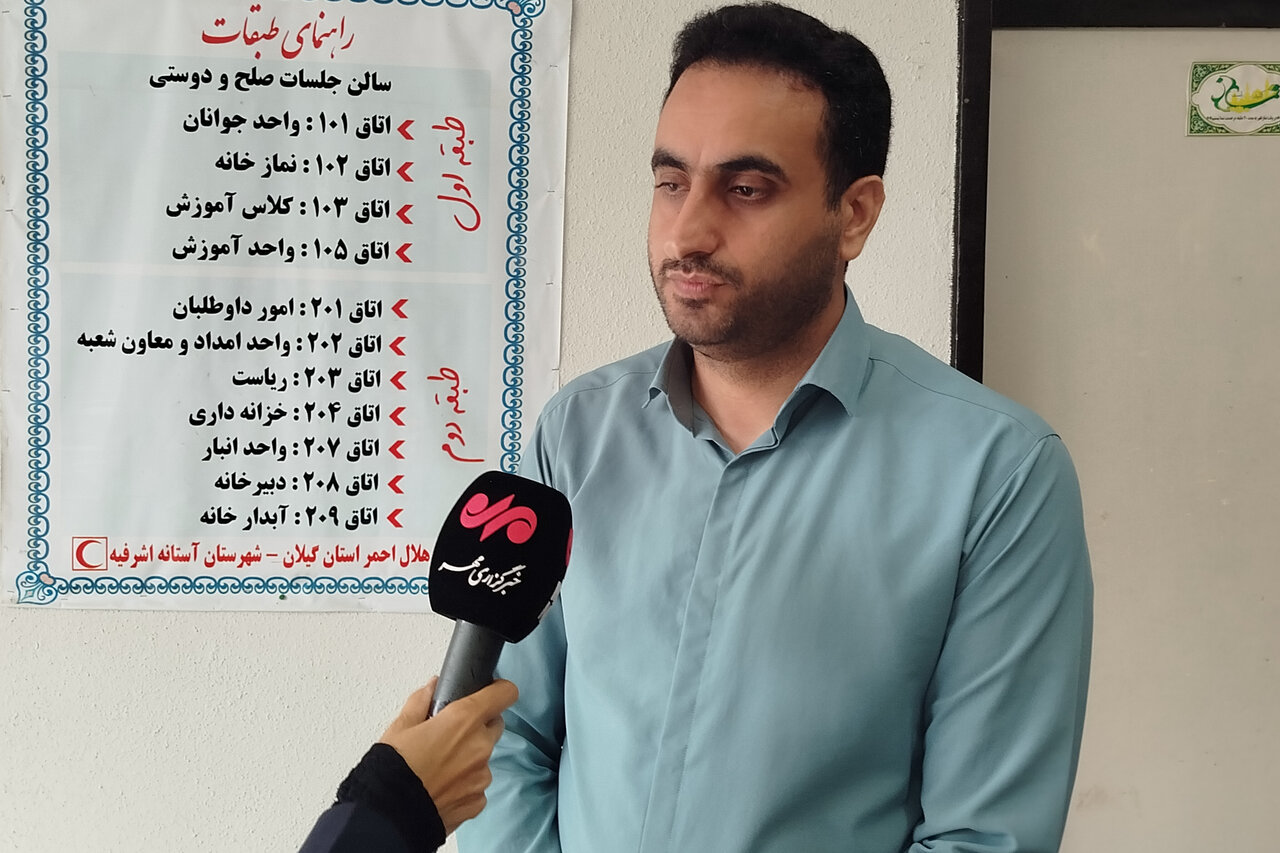 برگزاری دوره کوتاه‌مدت طب رزم برای امدادگران هلال‌احمر آستانه‌اشرفیه