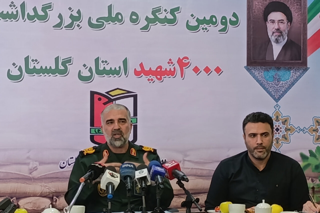 حسینی: دبیرخانه کنگره 4000 شهید گلستان پس از اجلاسیه تعطیل نمی‌شود