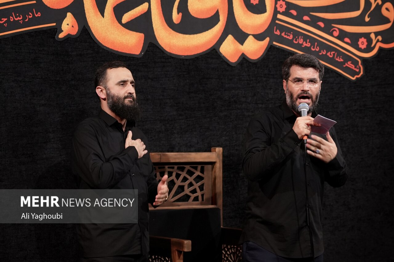 مراسم عزاداری شهادت حضرت زهرا(س) در رشت