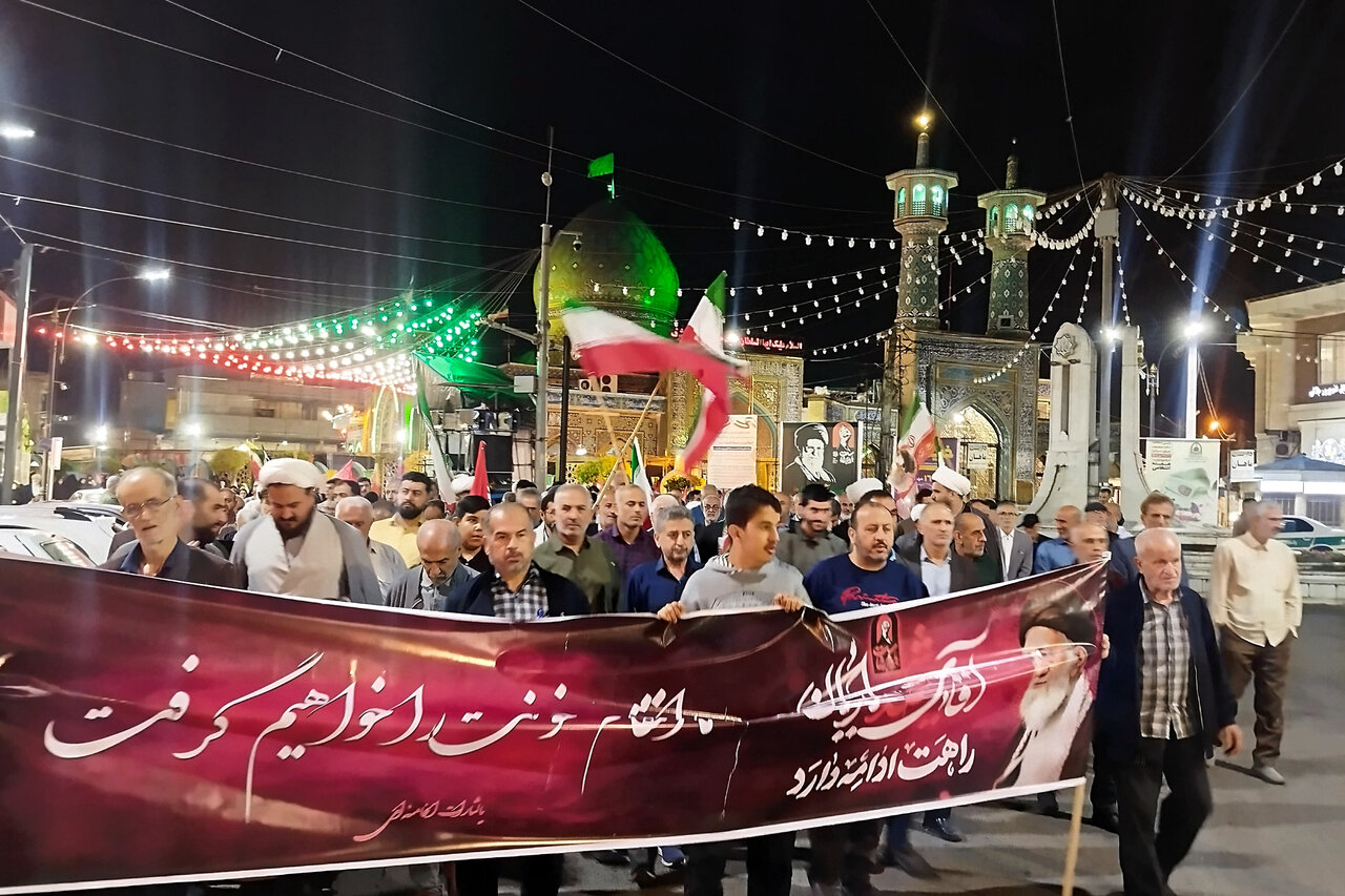 روایت مهر از برگزاری دویست و چهل و یکمین حضور مردم آستانه در تجمعات